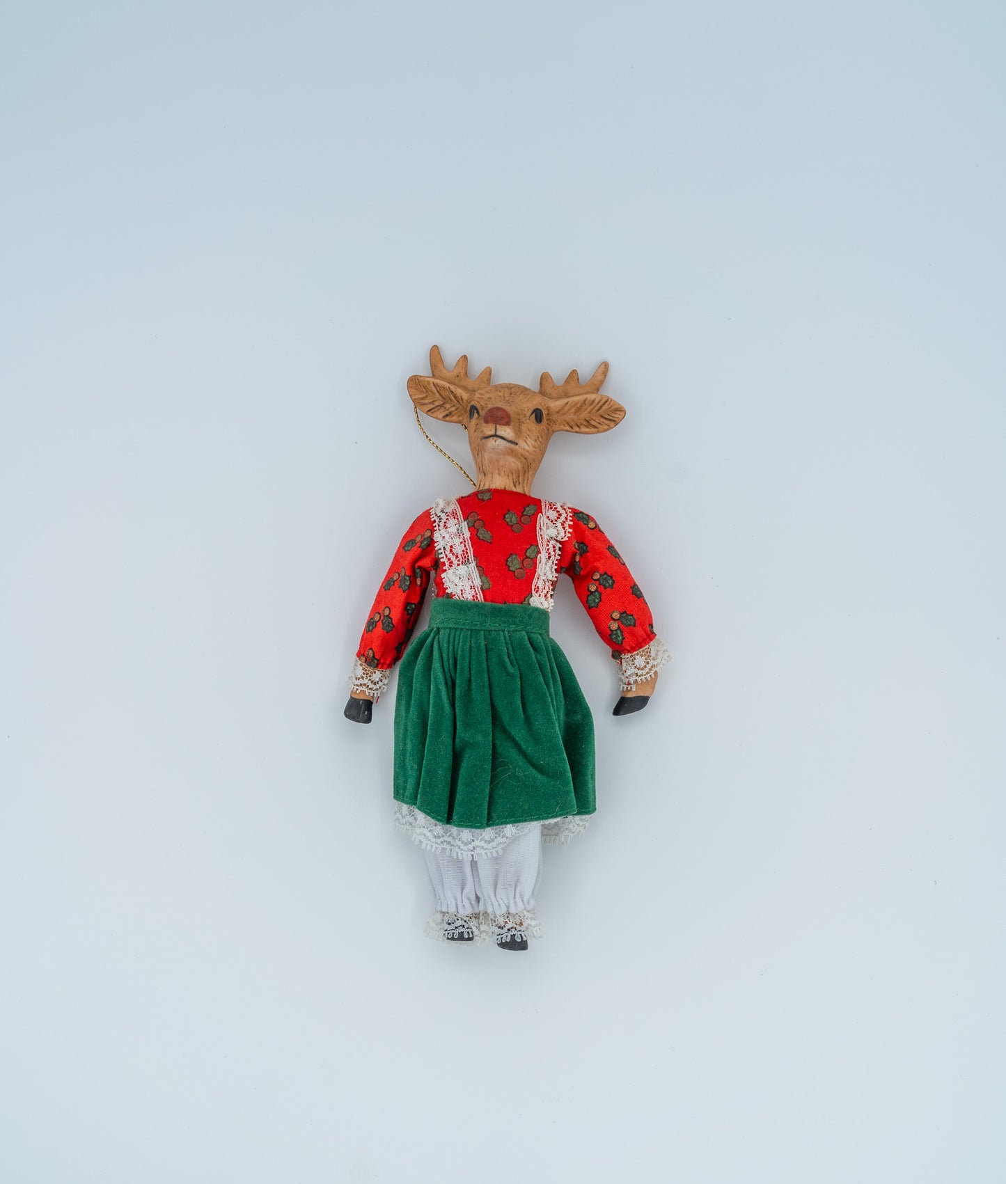 Enesco Little Christmas Time Deer Doll